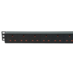 12-Way Vertical Rackmount PDU w/ Surge Protection
