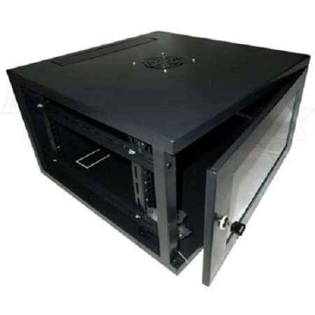 6U 600mm Deep Wall Mounted Data Cabinet 19-Inch Rackmount