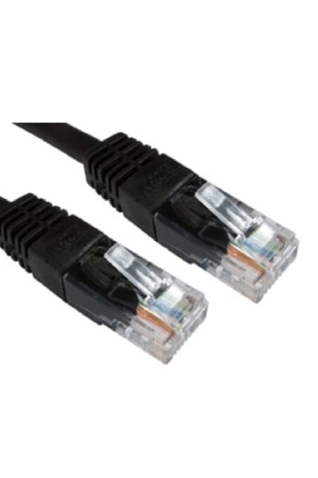 Black 0.25m CAT6 Ethernet Cable 10 Pack