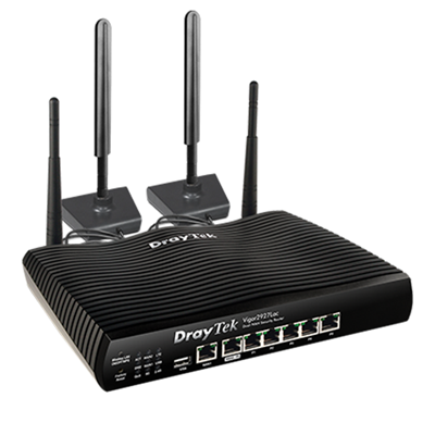 DrayTek V2927LAC-K Vigor Dual-WAN 3G/4G LTE WiFi 5 Router (AC)