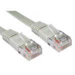Flat Grey 3m CAT5e Ethernet Patch Cable