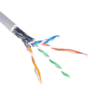 White 305m CAT6A Solid U/FTP Ethernet Cable (Reel / Box) LSoH