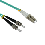EssCable FB3M-LCST-050 5m Multimode Duplex LC to ST Fibre Patch Lead (OM3)