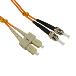 EssCable FB2M-STSC-050 5m Multimode Duplex ST to SC Fibre Patch Lead (OM2)