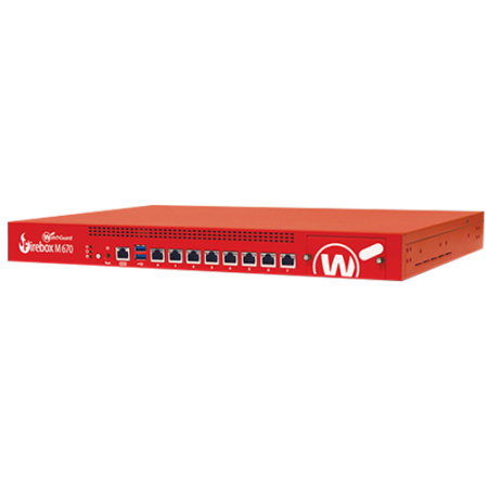 WatchGuard WGM67643 Firebox M670 Network Firewall