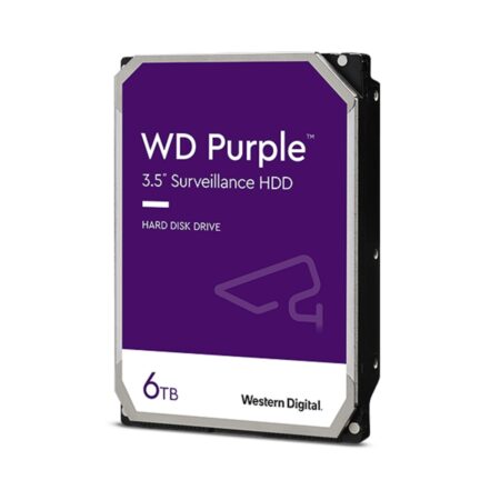 WD WD64PURZ Purple Surveillance 6TB SATA Hard Drive