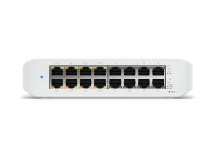 Ubiquiti USW-Lite-16-PoE 16-Port Gigabit Switch