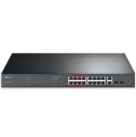 TP-LINK TL-SL1218MP 16 Port Unmanaged PoE Switch