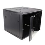 Allrack CAB9WB550BK 9U Wall Mounted Data Cabinet