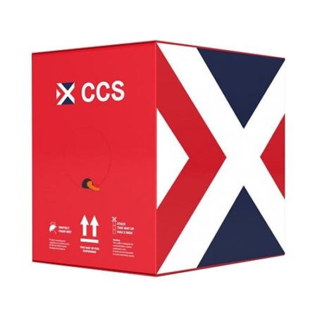 Connectix Orange 001-003-005-68 305m U/UTP CAT6 Ethernet Cable