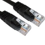 CAT5e Black 1.5m Ethernet Cable Ten Pack
