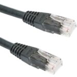 CAT5e Black 2m Ethernet Cable Ten Pack