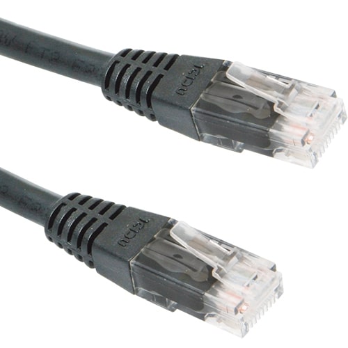urt-610k-1a CAT5e Black 2m Ethernet Cable Ten Pack