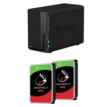 DS220+ Includes Seagate IronWolf Hard Drives