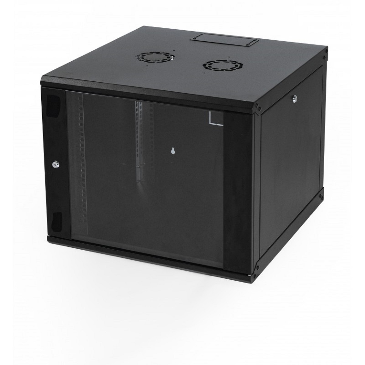 RackyRax Black 550x450 Wall Mounted Data Cabinets (6U to 18U) 19 " RackyRax Black 550x450 Wall Mounted Data Cabinets