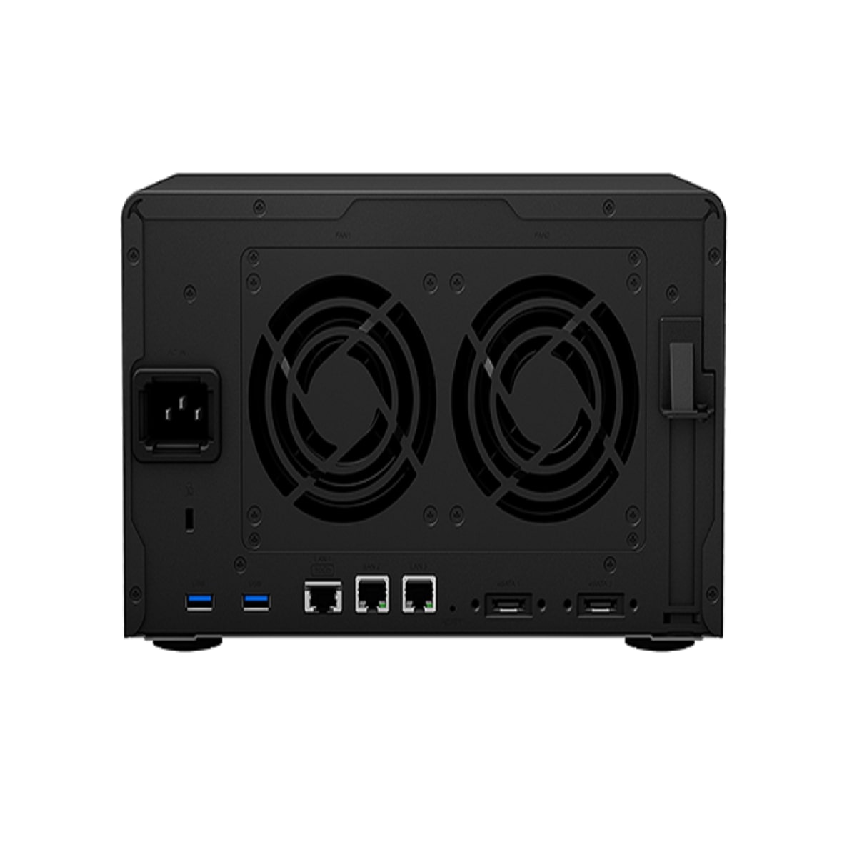 Synology DS1621xs+ DiskStation 6-Bay 96TB Network Storage Bundle Synology DS1621xs+/96TB-SIW PRO Back view