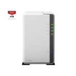 Synology DS220j DiskStation 2-Bay 4TB NAS w 2x2TB Red Plus Bundle