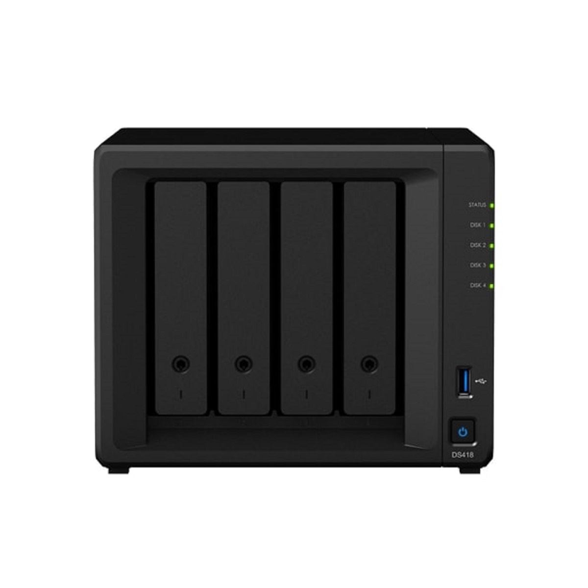 Synology DS418/24TB-SIW 4-Bay 24TB NAS 4x6TB IronWolf Bundle