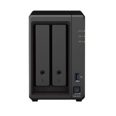 Synology DVA1622 Deep Learning 2-Bay NVR Enclosure