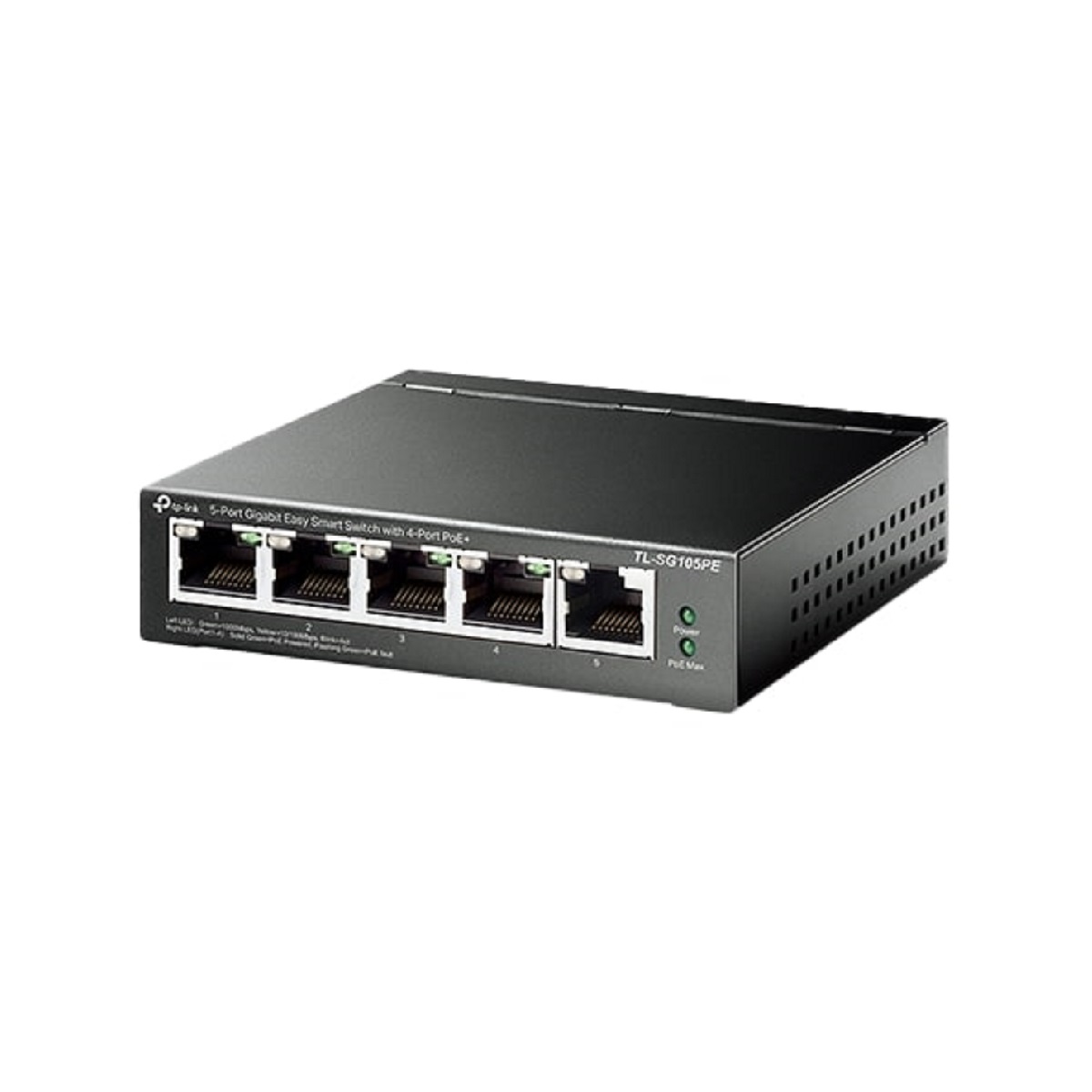 TP-Link TL-SG105PE Smart Managed PoE+ 5 Port Gigabit Switch