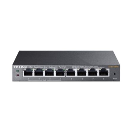 TP-Link TL-SG108PE Smart Managed Desktop PoE 8 Port Gigabit Switch