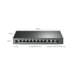 TP-Link TL-SG1210MPE Easy Smart Desktop PoE+ 9 Port Gigabit Switch