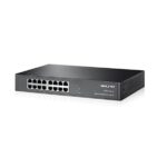 TP-LINK TL-SF1016DS 16-Port Unmanaged Rackmount Fast Ethernet Switch