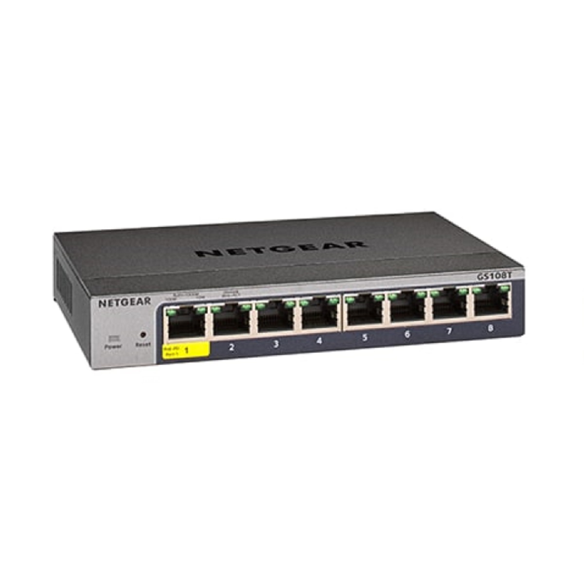 NETGEAR GS108T-300UKS Managed 8 Port Gigabit Switch