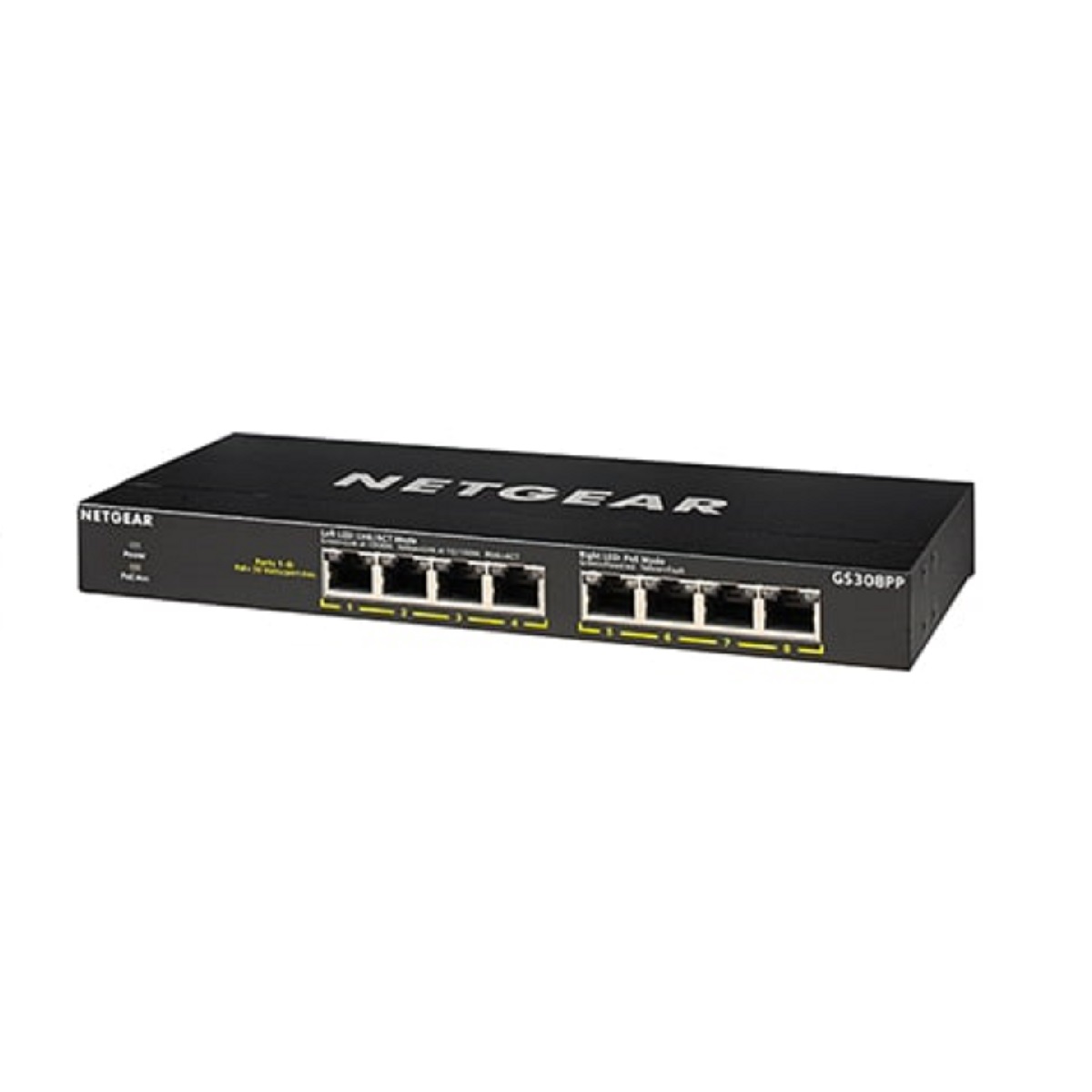 NETGEAR GS308PP FlexPoE Desktop PoE+ 8 Port Gigabit Switch