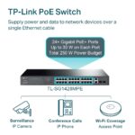 TP-Link TL-SG1428PE 24 Port JetStream Easy Smart Managed Gigabit PoE+ Switch