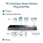 TP-Link TL-SG1428PE 24 Port JetStream Easy Smart Managed Gigabit PoE+ Switch